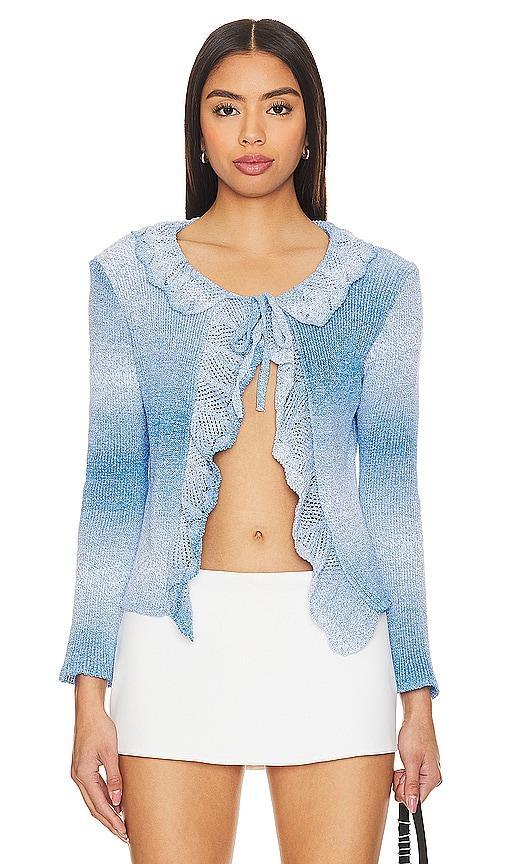 Crochet Frills Cardigan Product Image