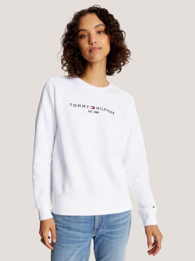 Tommy Hilfiger Women's Embroidered Tommy Logo Sweatshirt Product Image