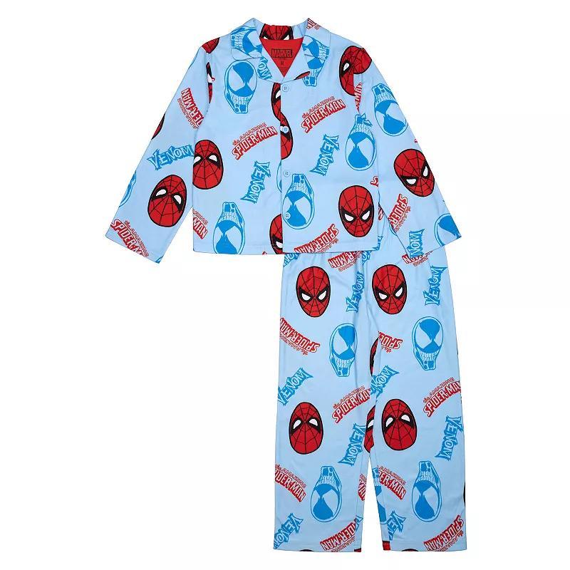 Boys 4-10 Spider-Man & Venom 2-Piece Pajama Set, Boys Product Image