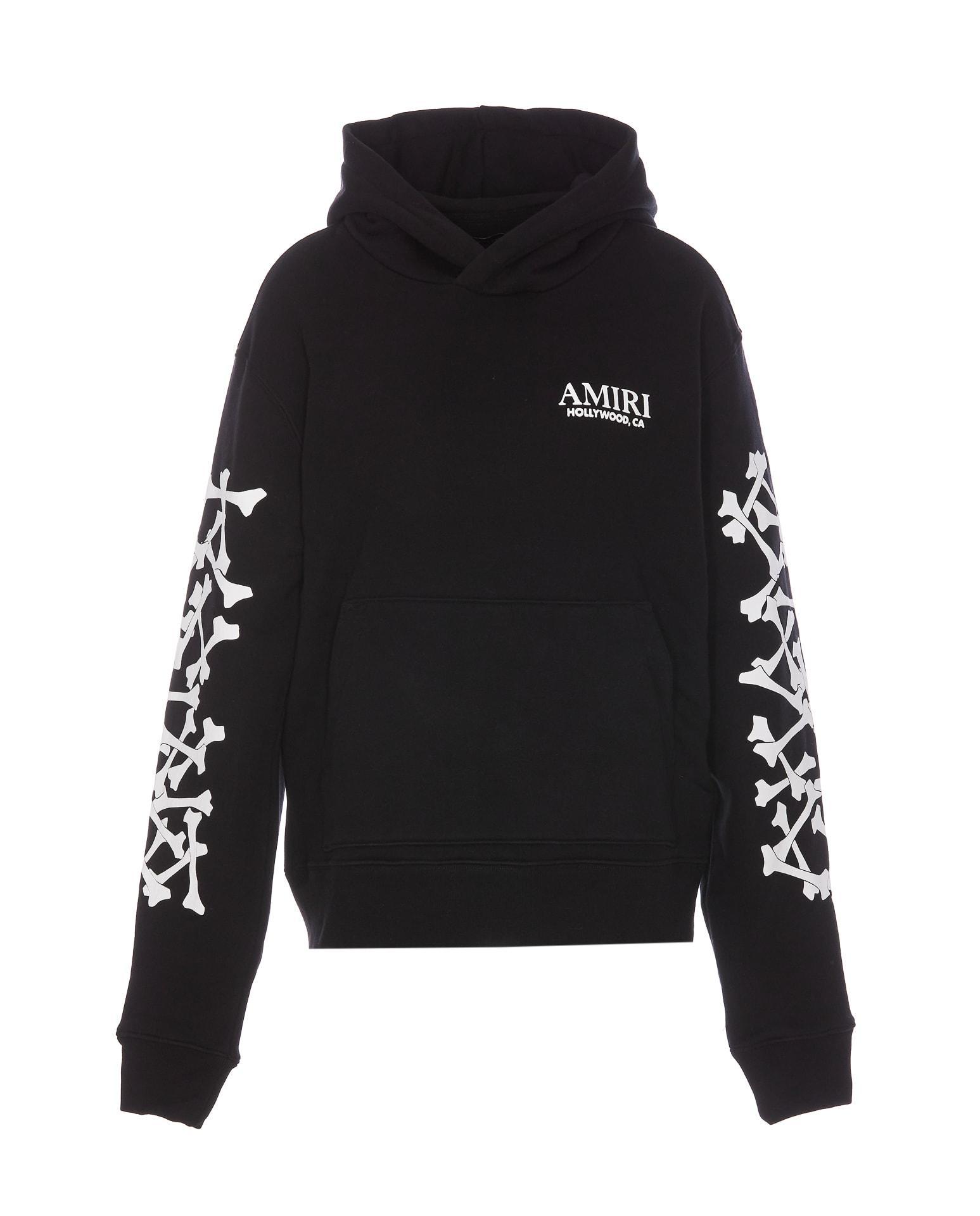 Logo Printed Hoodie In Black Product Image