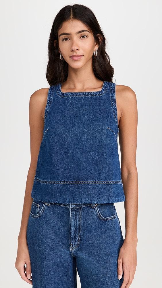 ALIGNE Meg Square Neck Shell Top | Shopbop Product Image