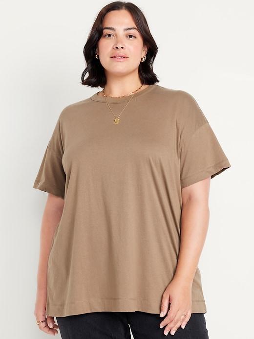 Oversized EveryWear Tunic T-Shirt Product Image