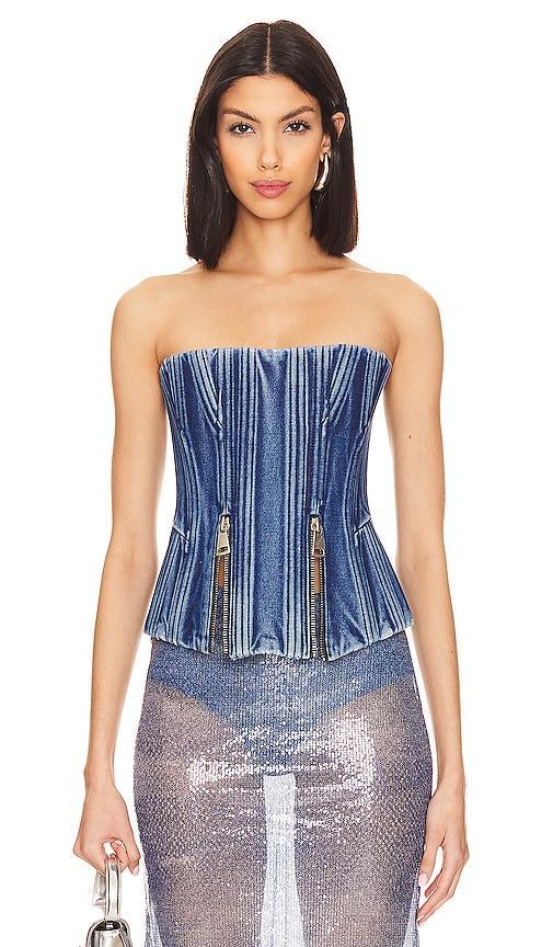 Denim Corset Product Image