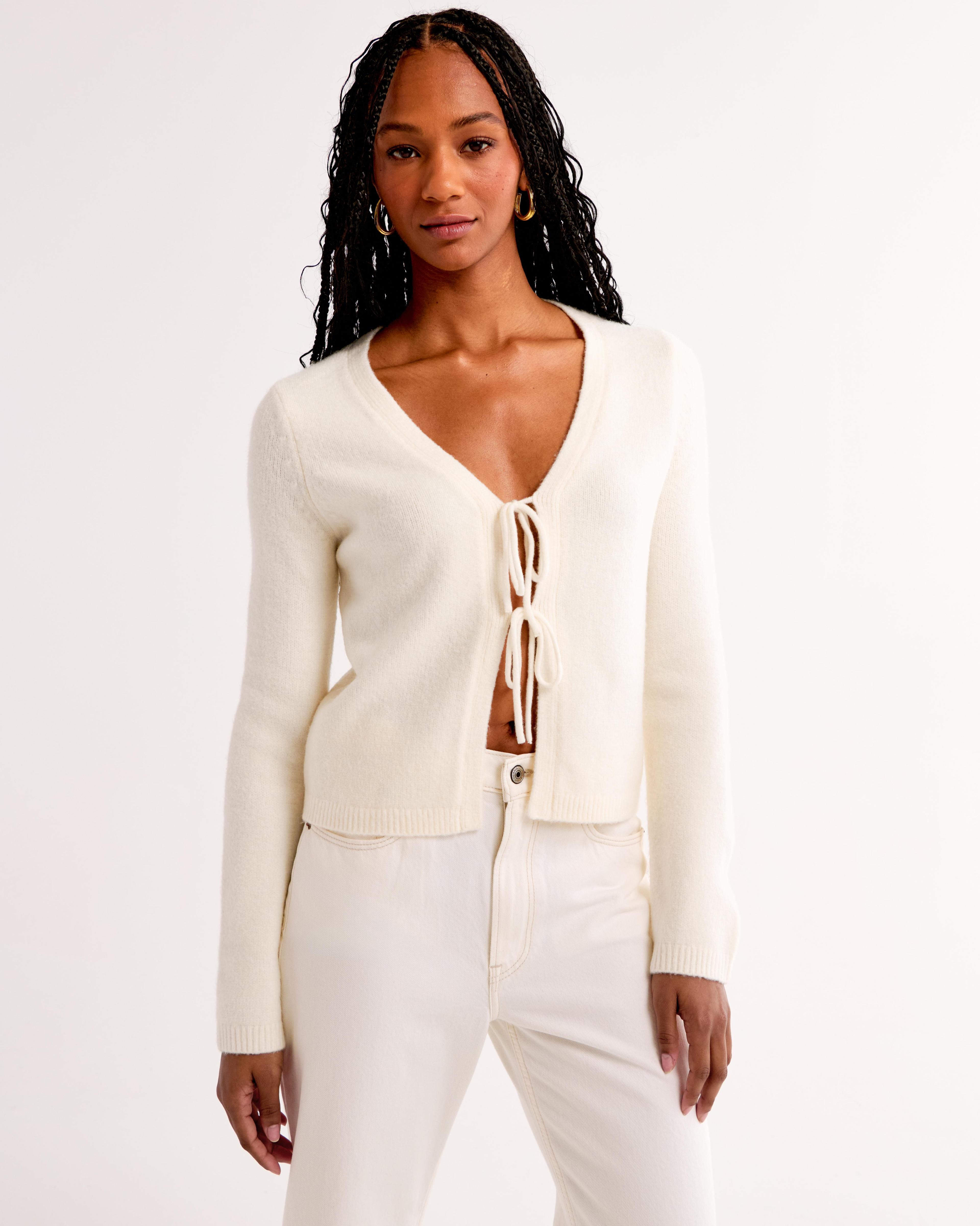 Tie-Front Cardigan Product Image