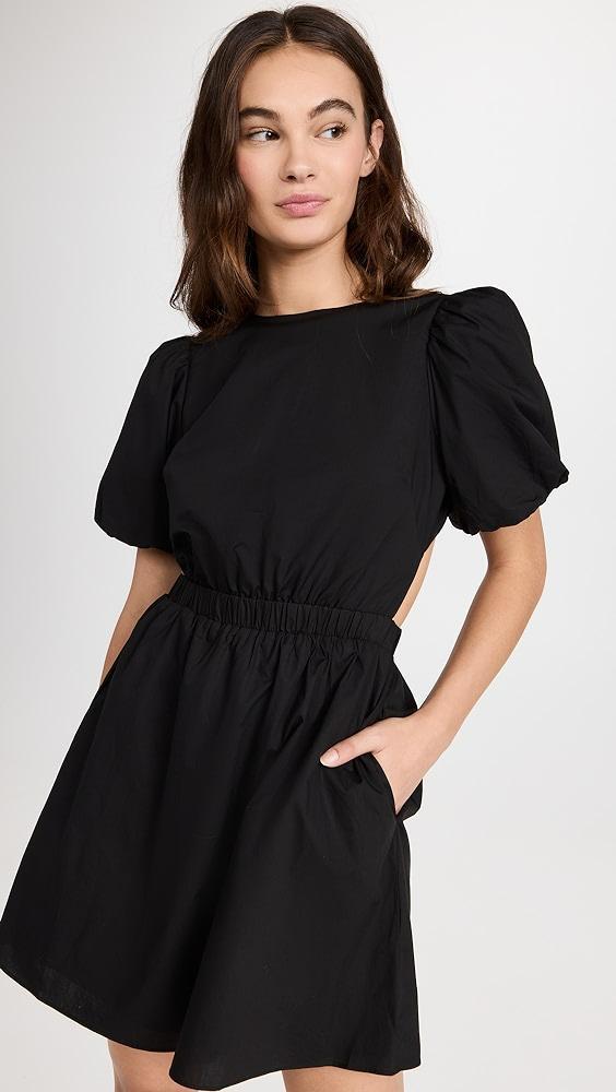 English Factory Cut-Out Poplin Mini Dress | Shopbop Product Image