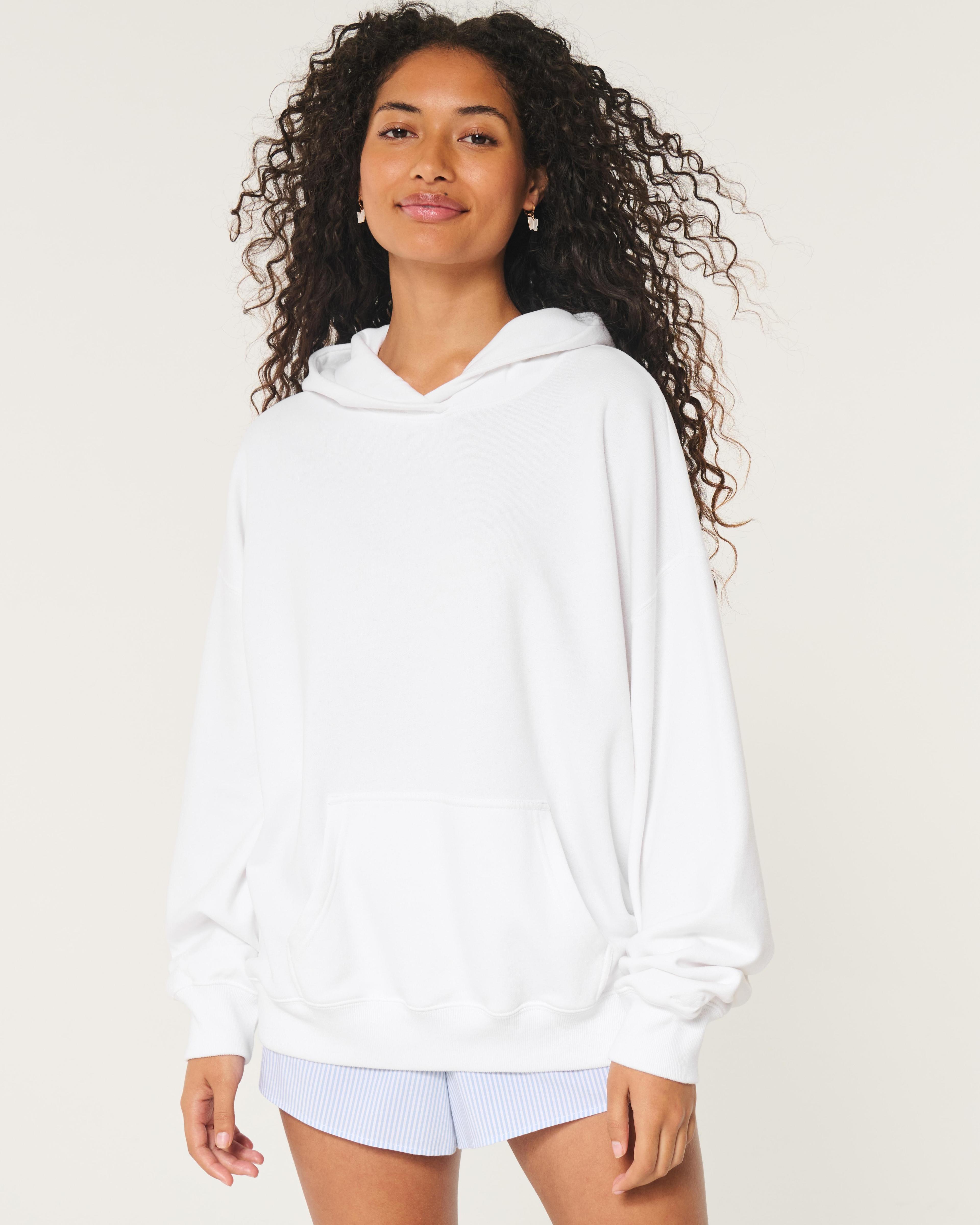 Hollister Feel Good Fleece Oversized Cozy Hoodie Product Image