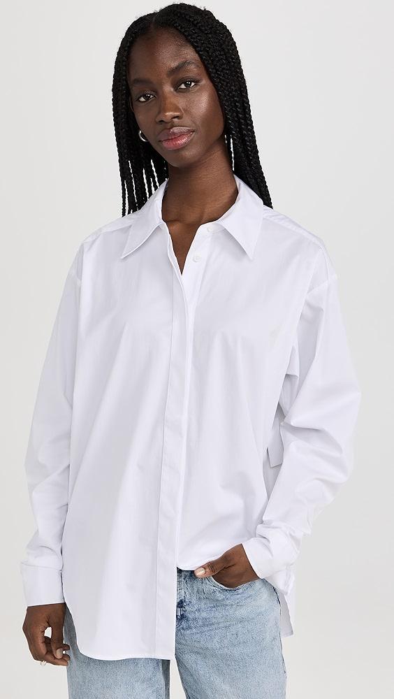 Good American Button Down 2.0 Shirt | Shopbop Product Image