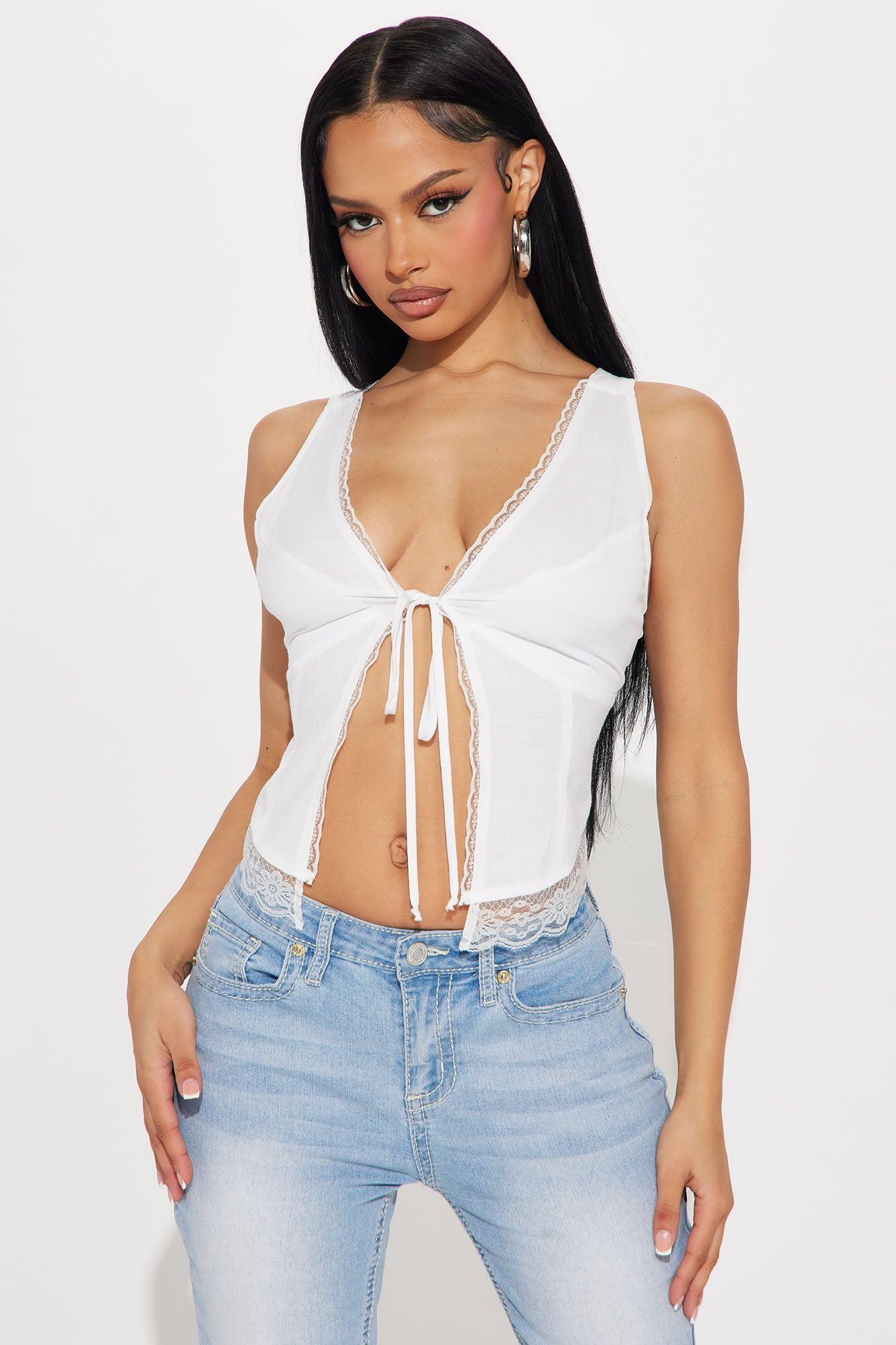 Spring Fling Top - Off White product image