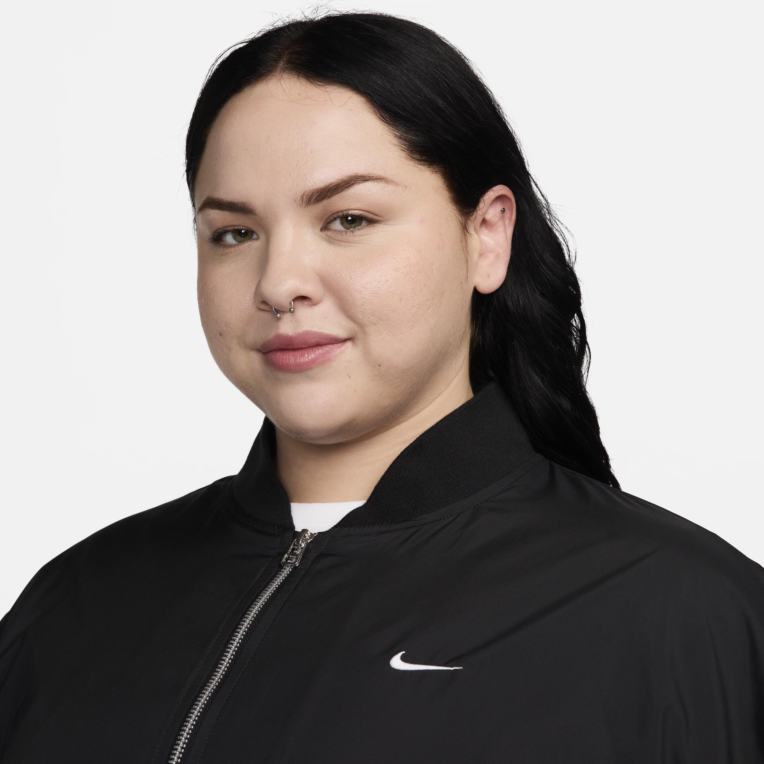 Women's Nike Sportswear Essential Oversized Bomber Jacket (Plus Size) Product Image