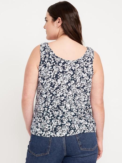 Sleeveless Shell Tank Product Image