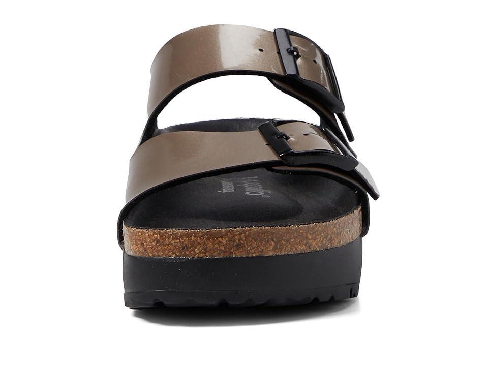 Birkenstock Papillio by Birkenstock Arizona Platform Sandal - Metallic Metallic) Women's Sandals Product Image