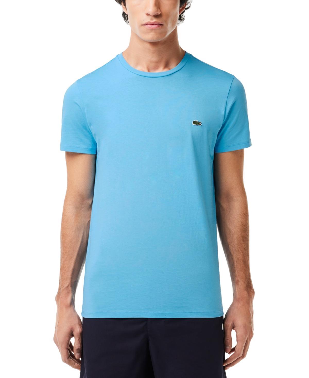 Lacoste Mens Classic Crew Neck Soft Pima Cotton T-Shirt Product Image