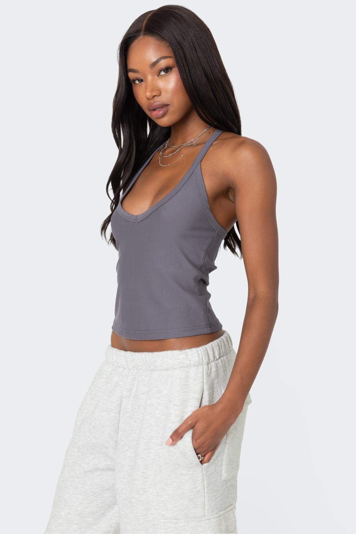 Racer Back Halter Top Product Image