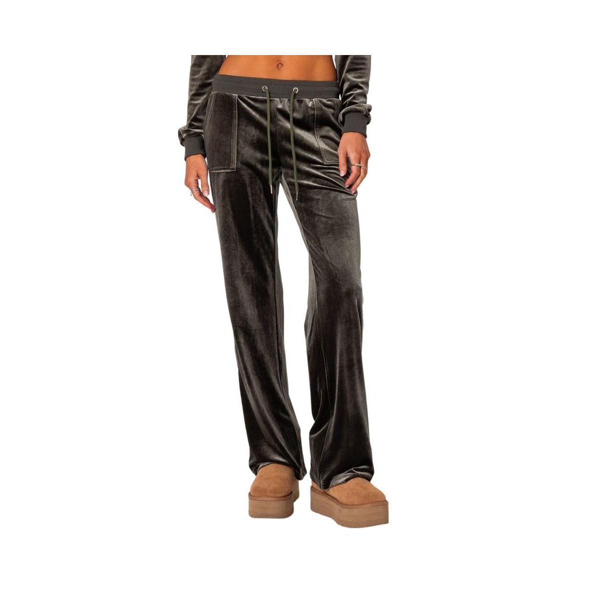 Womens Camron velvet sweatpants Product Image