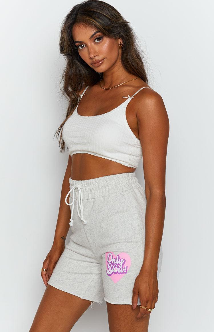 Only You Shorts Grey Product Image