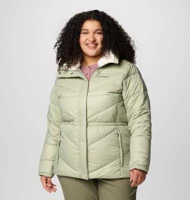 Columbia Women's Peak to Park III Insulated Hooded Jacket - Plus Size- Product Image