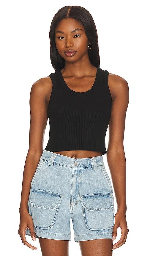 AGOLDE Cropped Poppy Tank Size L, M, S, XL. Product Image