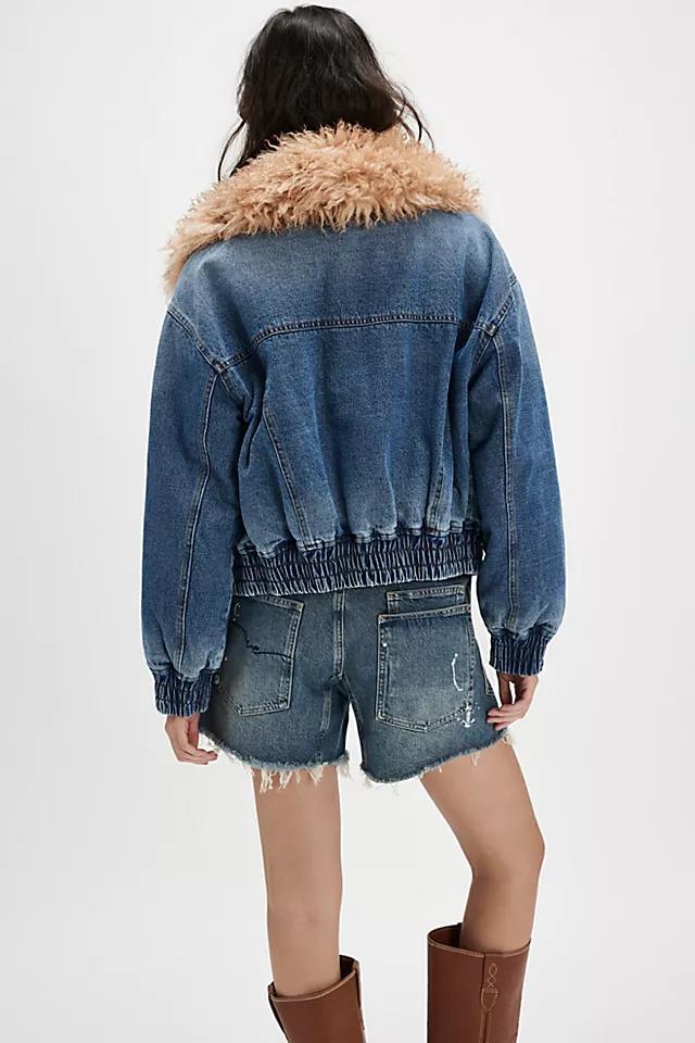 BlankNYC Cozy Up Denim Jacket Product Image