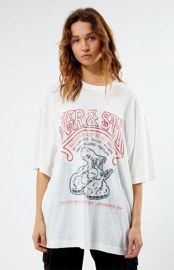 JGR & STN Womens Backstage Oversized T-Shirt Product Image