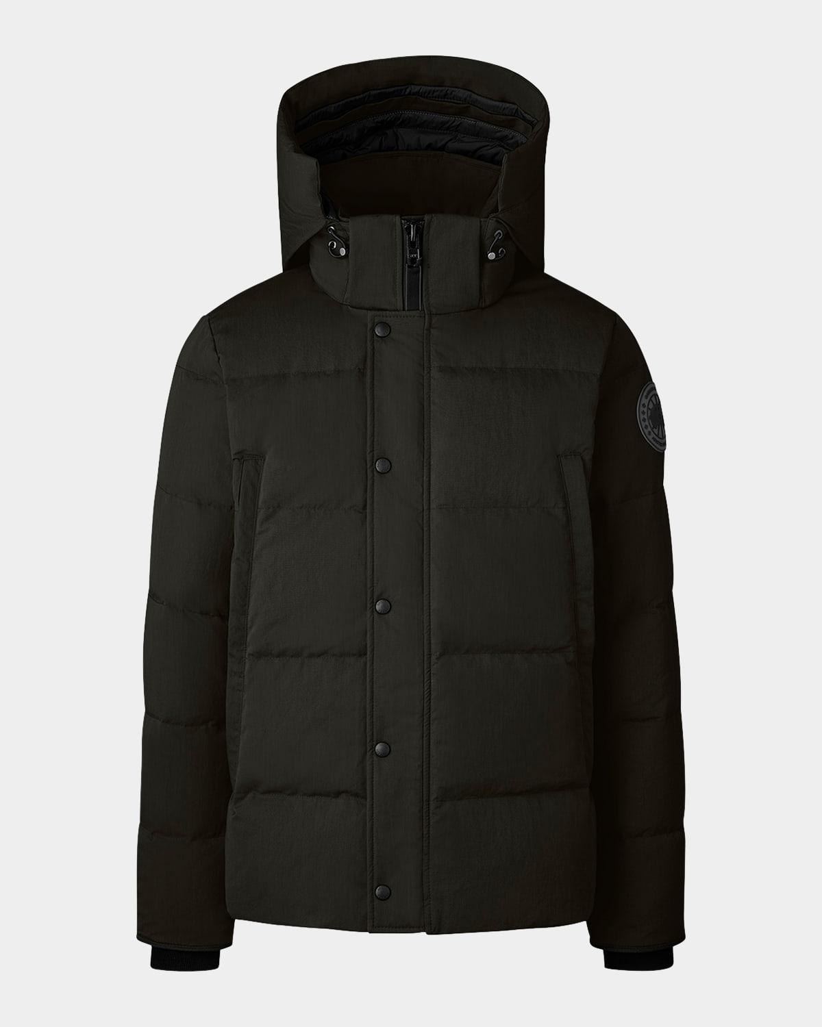 Mens Wyndham Hooded Slim-Fit Down Parka Product Image