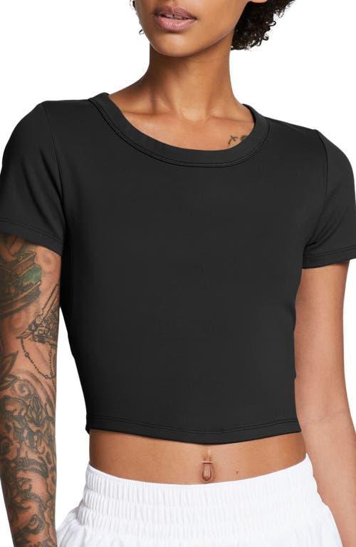 Nike Women's One Fitted Dri-FIT Short-Sleeve Cropped Top Product Image