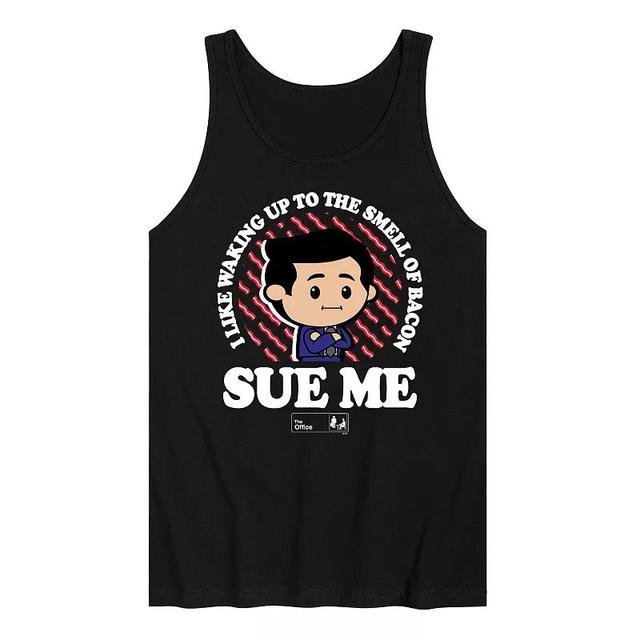 Mens The Office Bacon Sue Me Tank Top Product Image