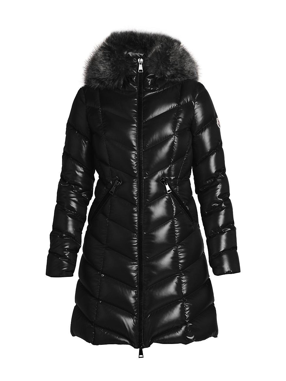 Womens Fulmarre Faux Fur-Trim Jacket Product Image