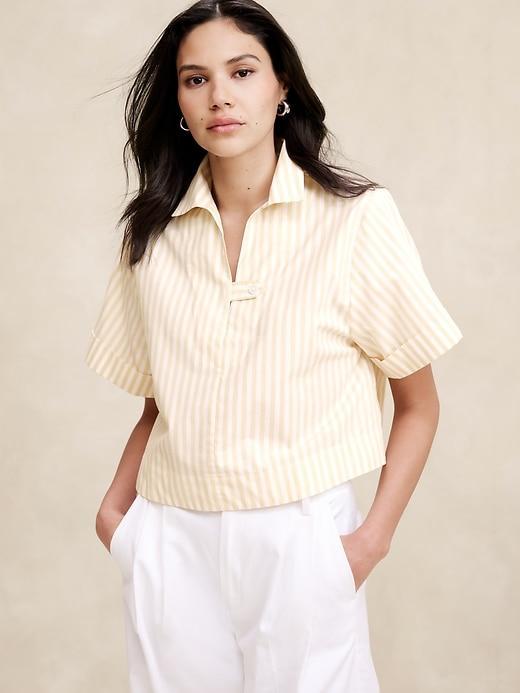 Poplin Cropped Top Product Image