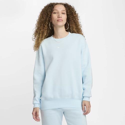 Womens Nike Sportswear Phoenix Fleece Oversized Crew-Neck Sweatshirt Product Image