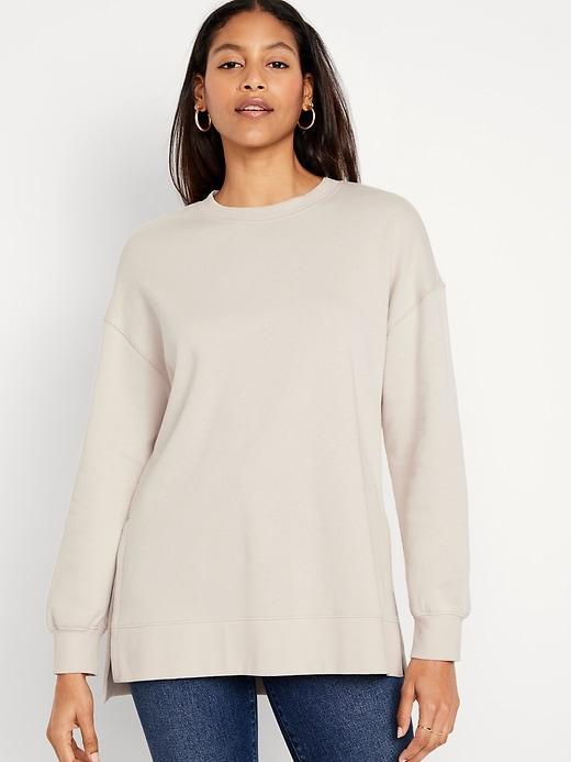 SoComfy Relaxed Tunic Sweatshirt Product Image