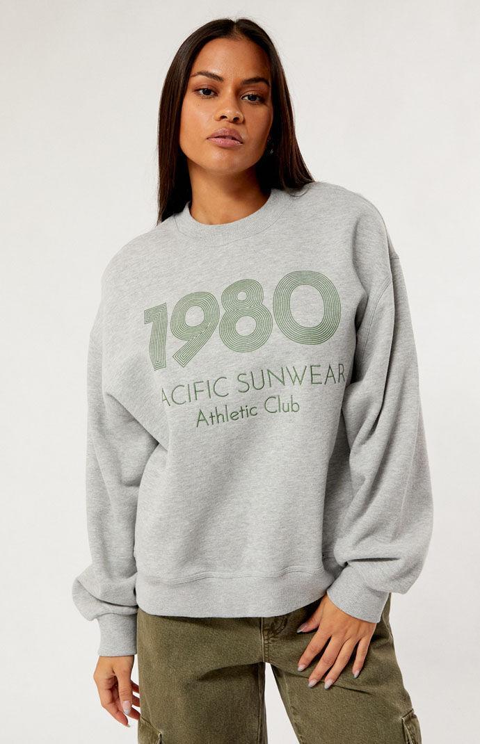 Women's 1980 Pacific Sunwear Athletic Club Crew Neck Sweatshirt Product Image