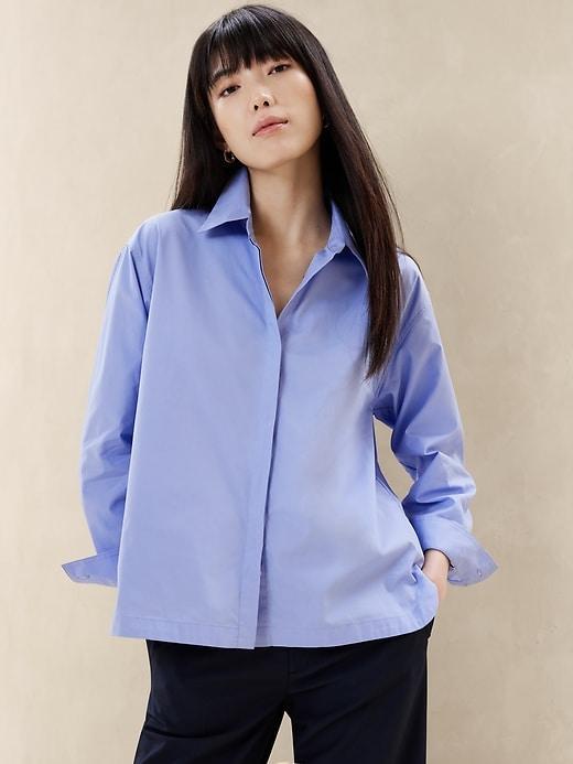 Oversized Cotton Shirt Product Image