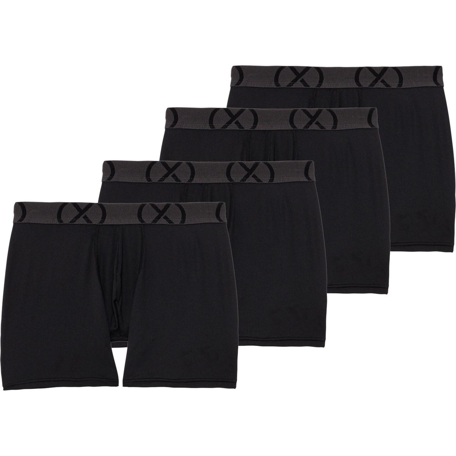 2XIST X Basics Sport Mesh Boxer Briefs - 4-Pack, 6” Product Image