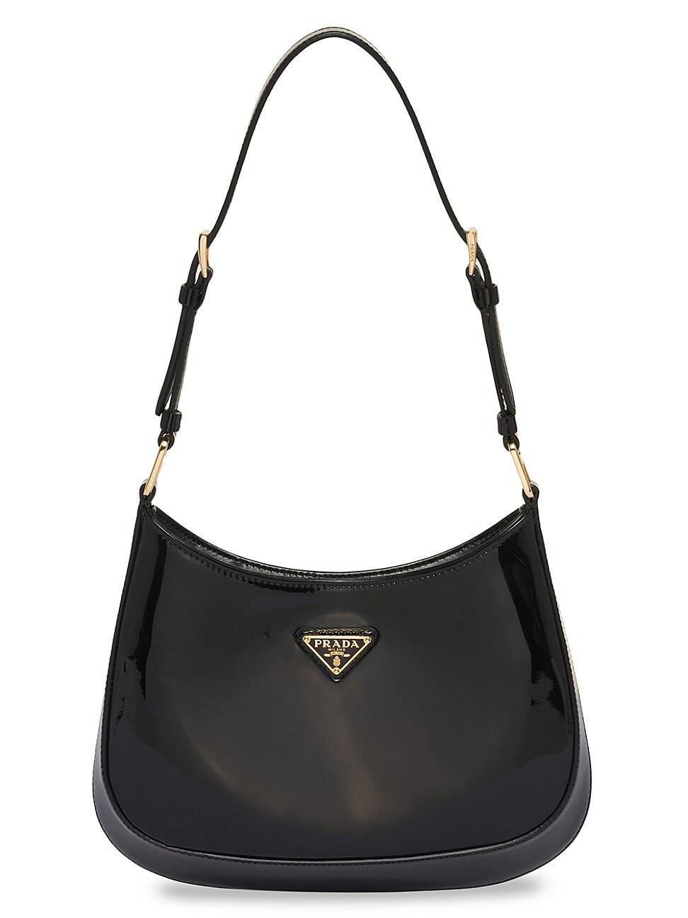 Womens Cleo Patent Leather Shoulder Bag Product Image