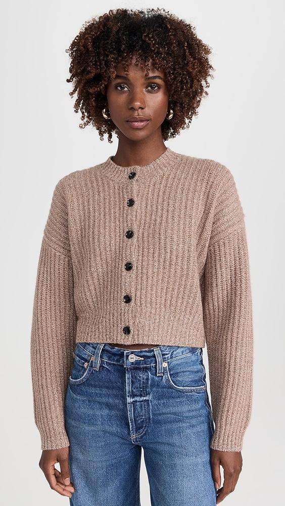 Leset Emma Rib Cardigan | Shopbop Product Image