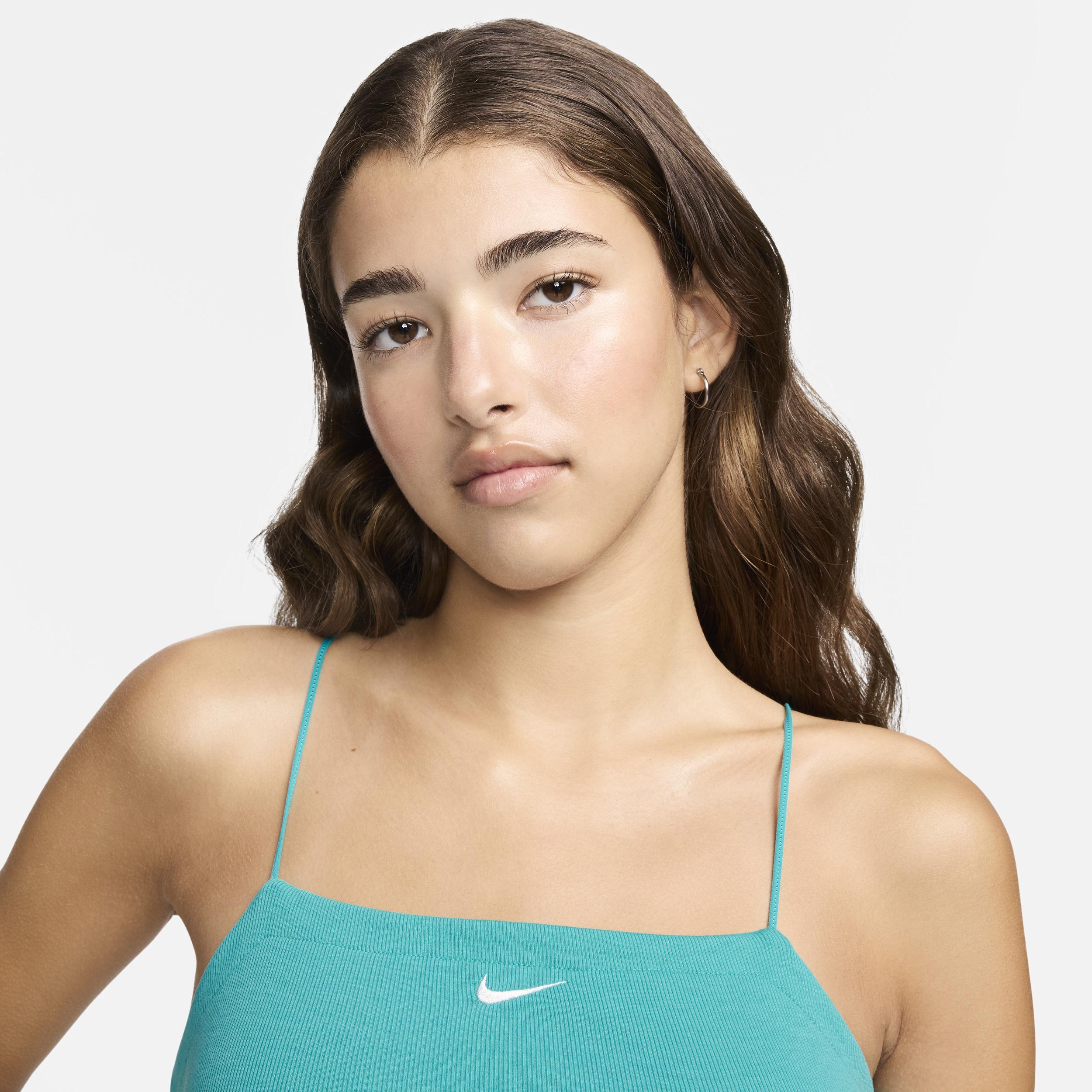 Nike Sportswear Chill Knit Women's Tight Mini-Rib Cami Dress Product Image