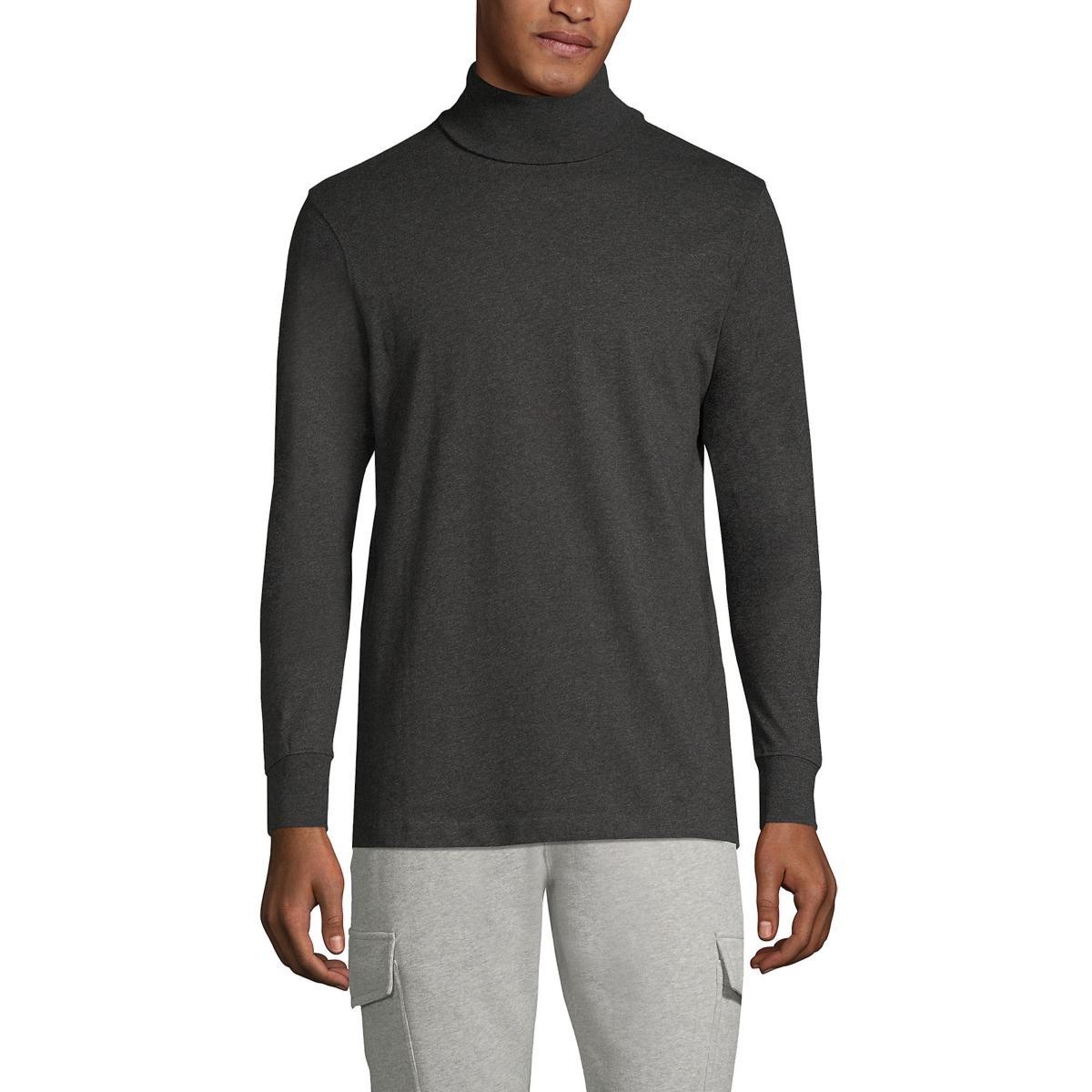 Lands End Mens Super-t Turtleneck T-Shirt Product Image