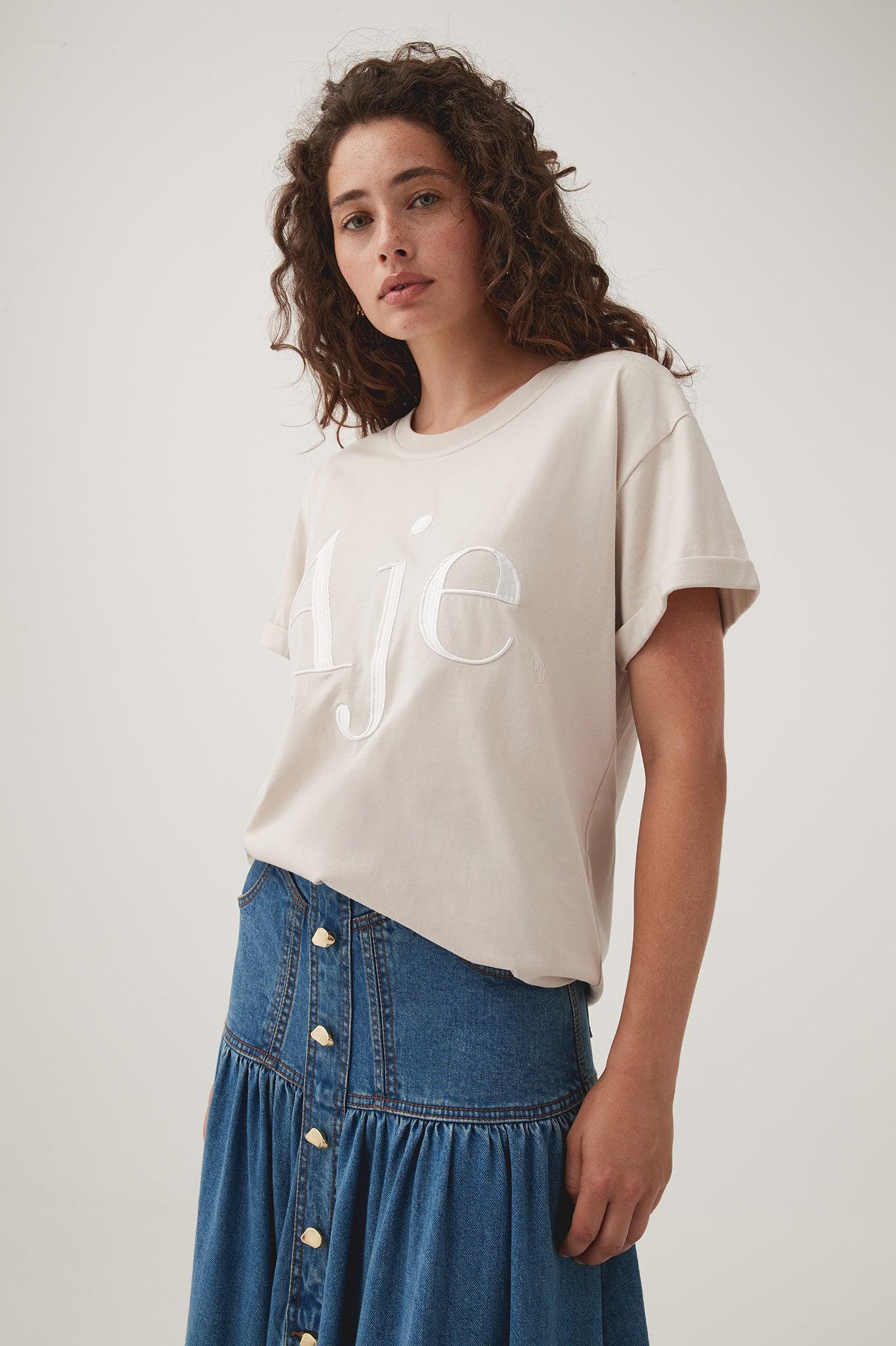 Alice Embroidered Logo Tee Product Image