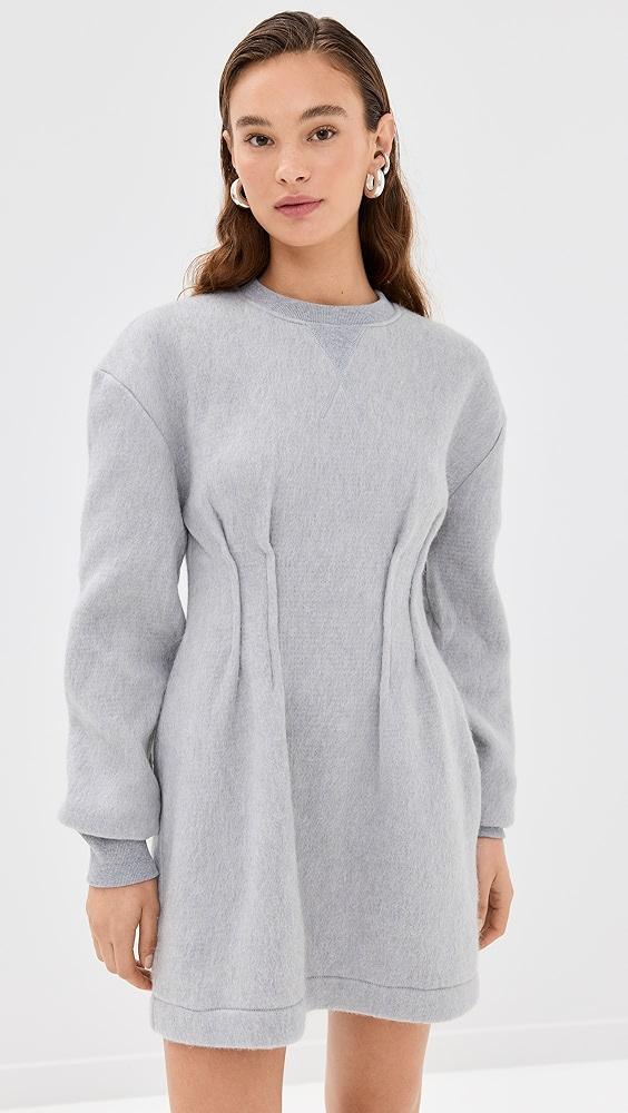 JW Anderson Textured Hourglass Dress | Shopbop Product Image