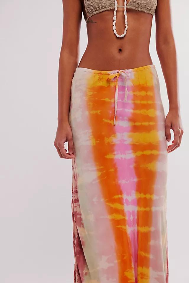 OneTeaspoon Mirage Hand-Dyed Slip Skirt Product Image