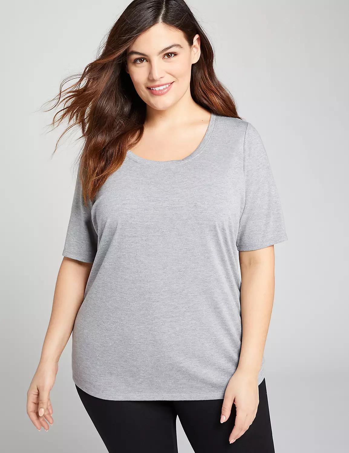 Classic Perfect Sleeve Scoop-Neck Tee product image