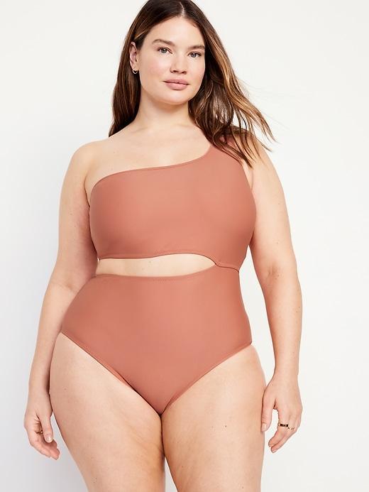 Side Cutout One-Piece Swimsuit Product Image