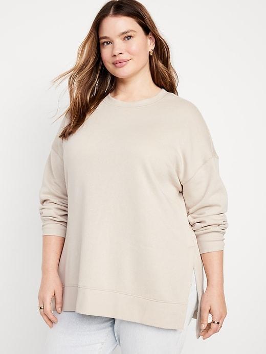 SoComfy Relaxed Tunic Sweatshirt Product Image