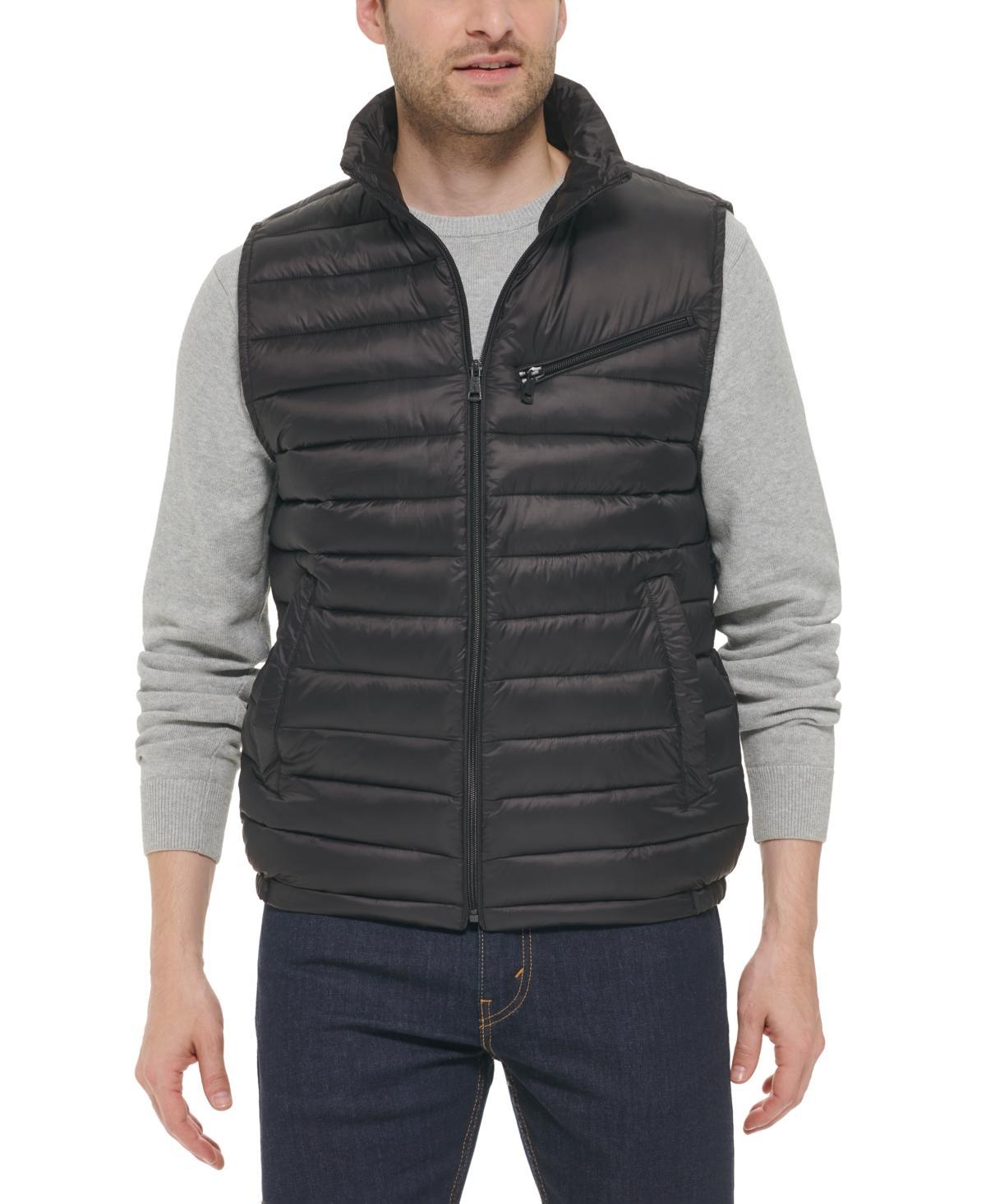 Cole Haan Mens Zip-Front Puffer Vest Product Image