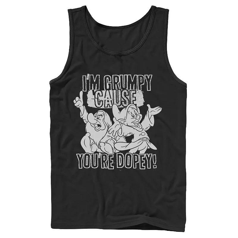 Mens Disneys Snow White and the Seven Dwarfs Grumpy Cause Youre Dopey Tank Top Product Image