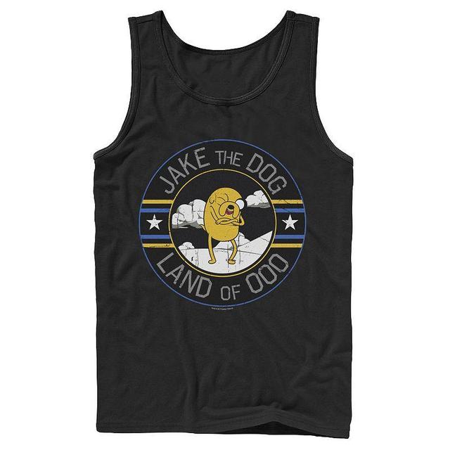 Mens Cartoon Network Adventure Time Jake The Dog Land Of Ooo Tank Top Product Image