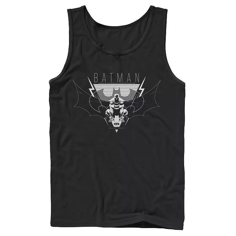 Mens DC Comics Batman Triangle Portrait Tank Top Product Image