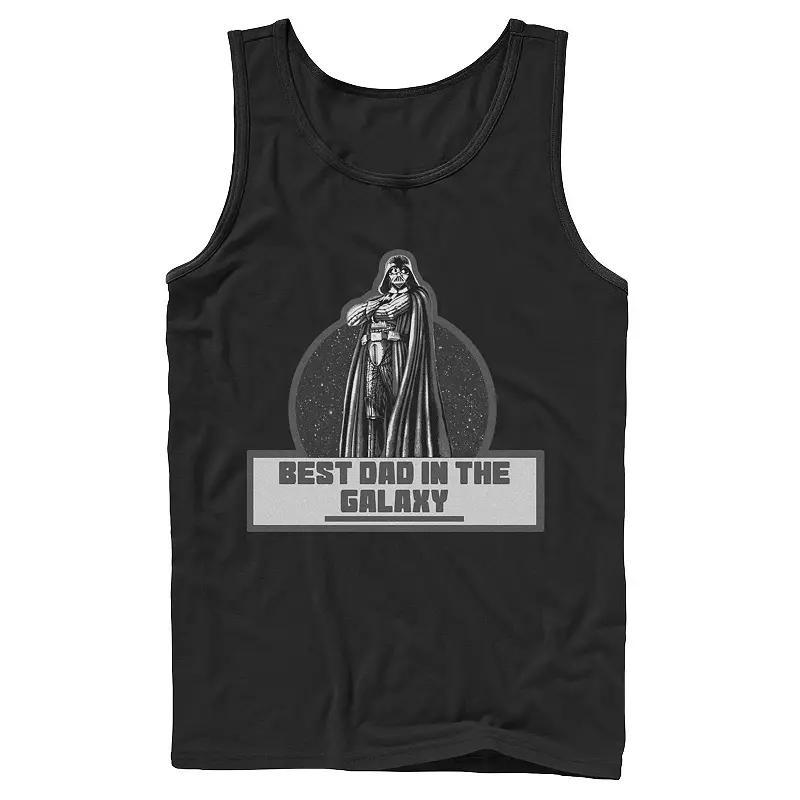 Mens Star Wars Galaxy Dad Tank Top Product Image