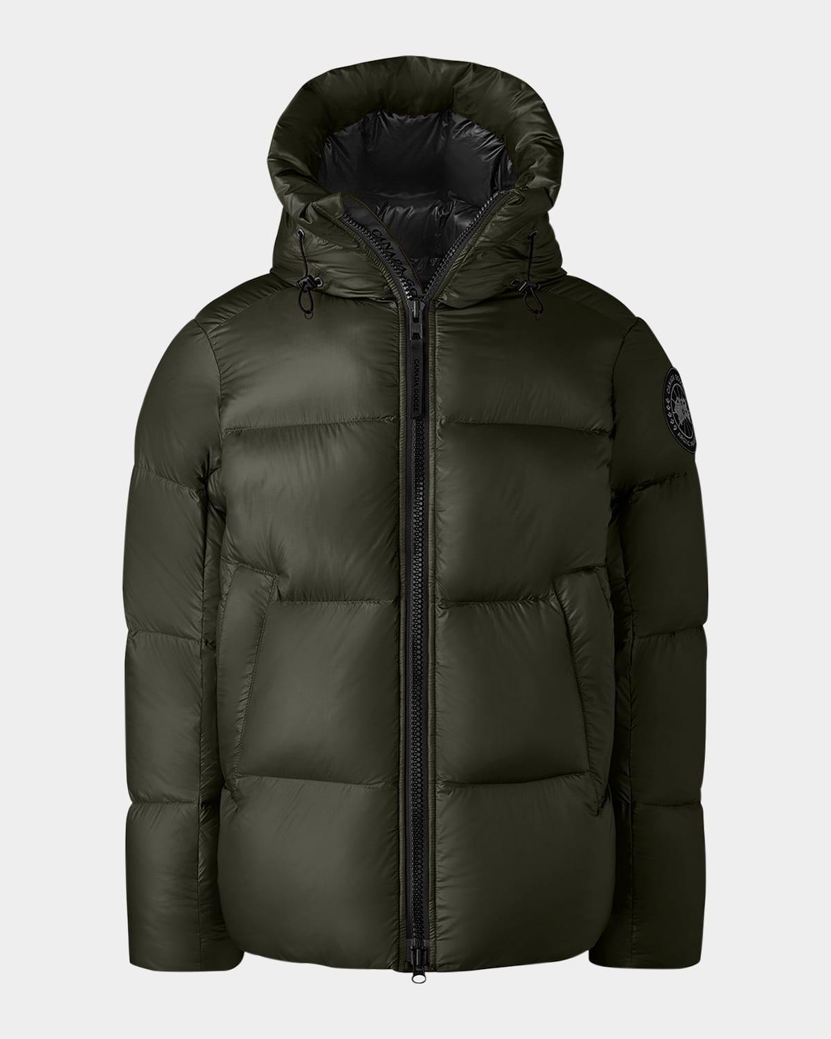 Mens Crofton Black Disc Puffer Jacket Product Image