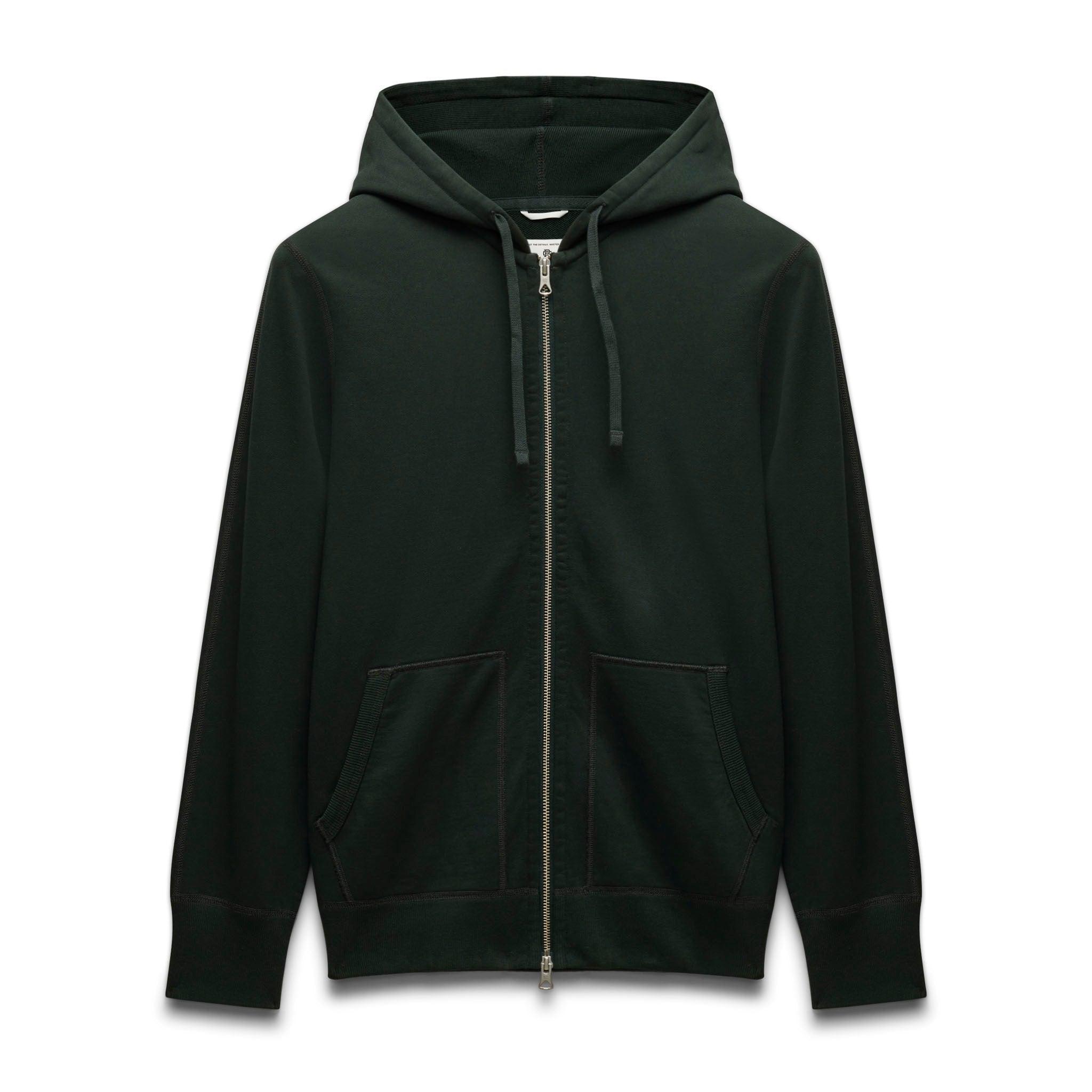 Midweight Terry Slim Hoodie Male Product Image